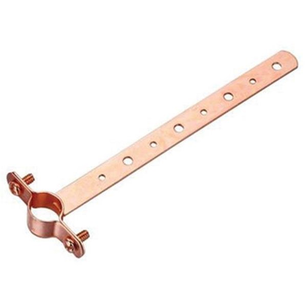 Tinkertools 33697 0.50 x 12 in. Copper Milford Pipe Hanger; Pack Of 25 TI570994